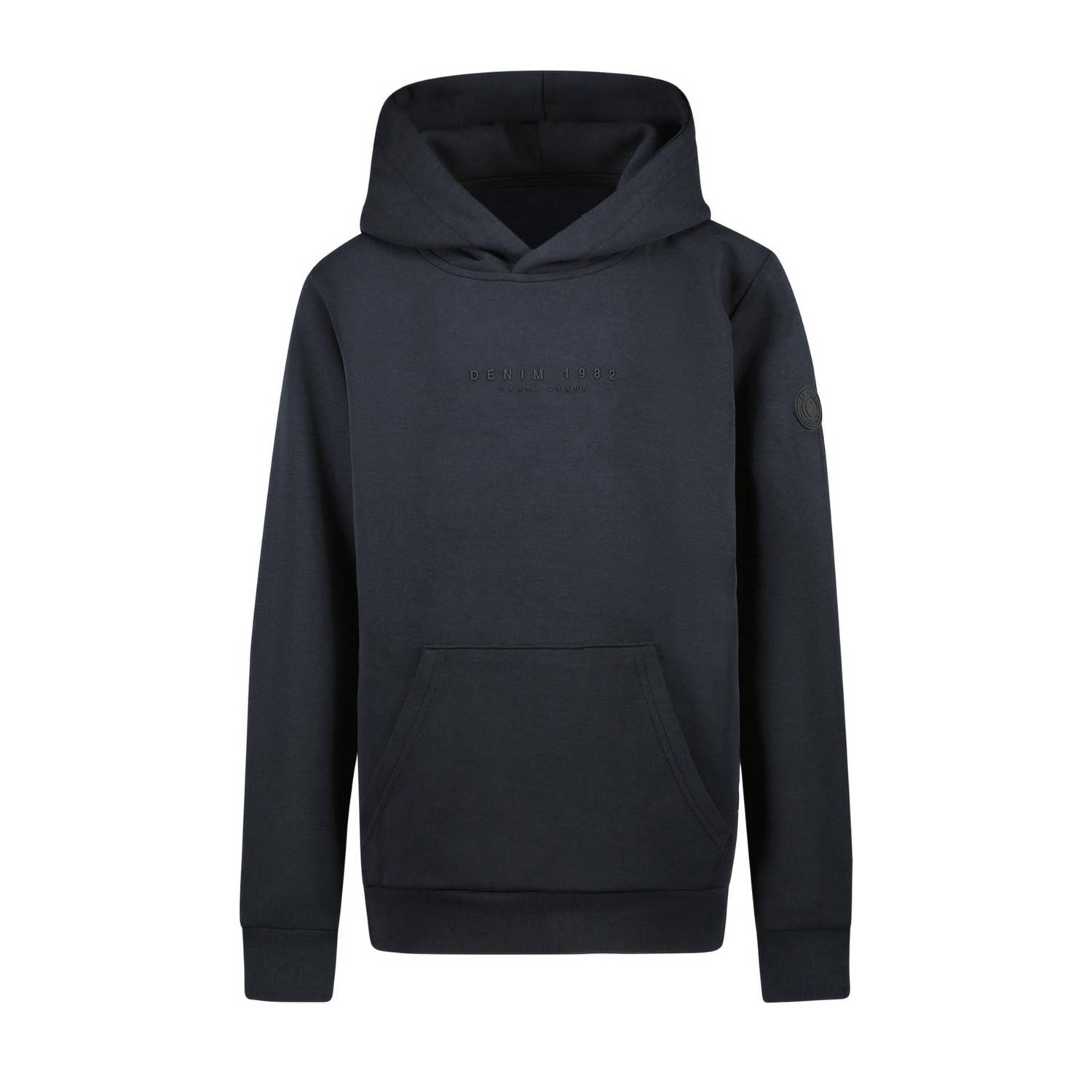 Cars hoodie HENNO met tekst zwart