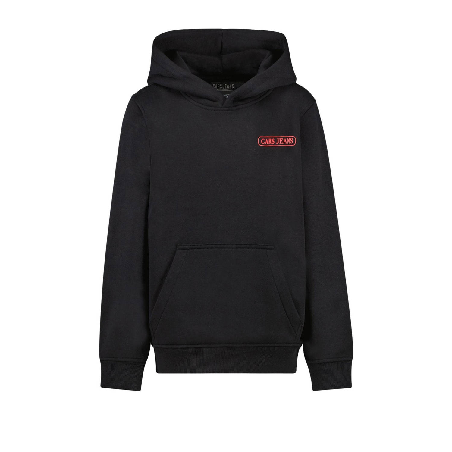 Cars hoodie ZAYDE met backprint zwart