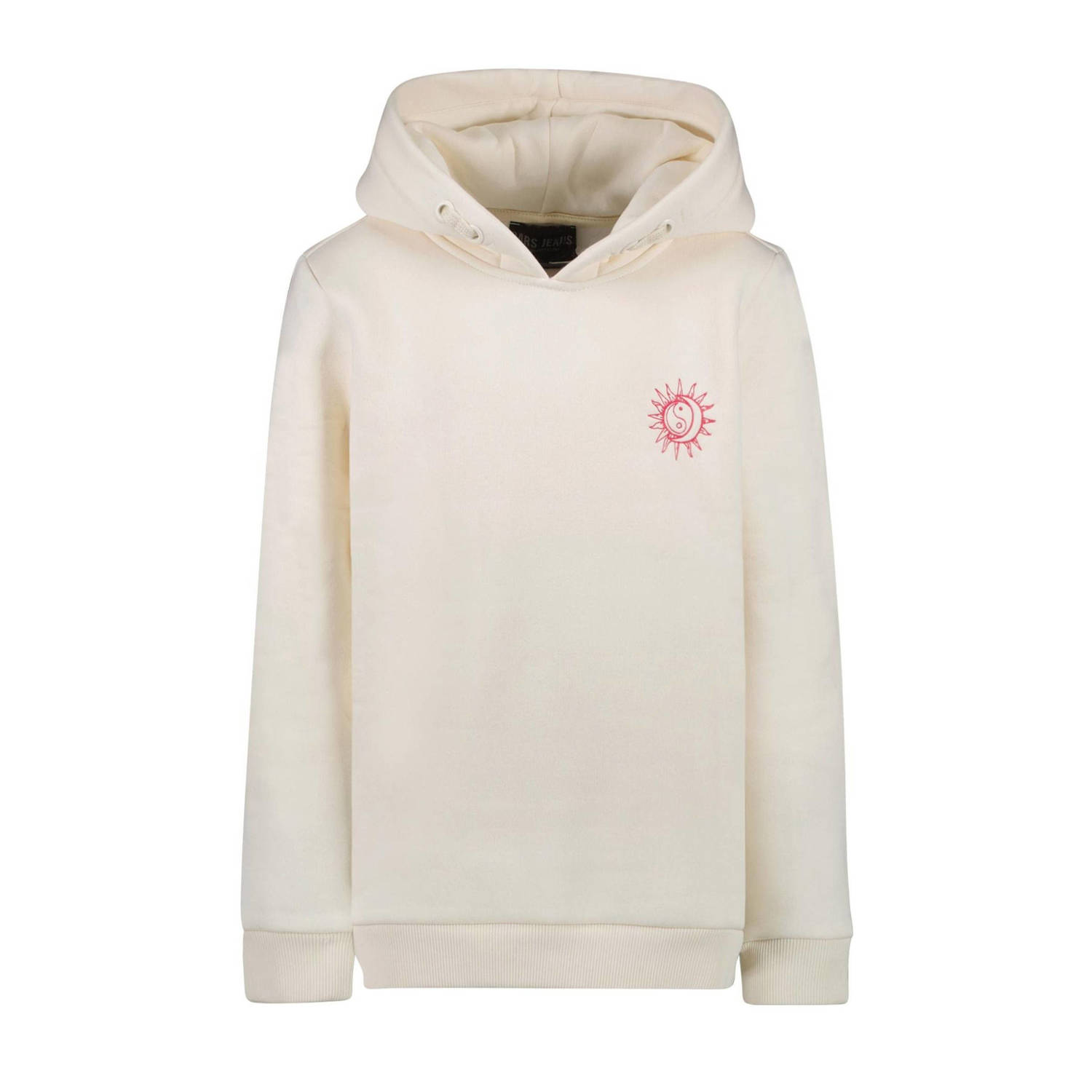 Cars hoodie YKI met backprint offwhite