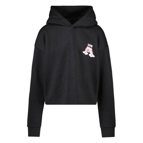 Cars hoodie BIANCA met backprint zwart afbeelding
