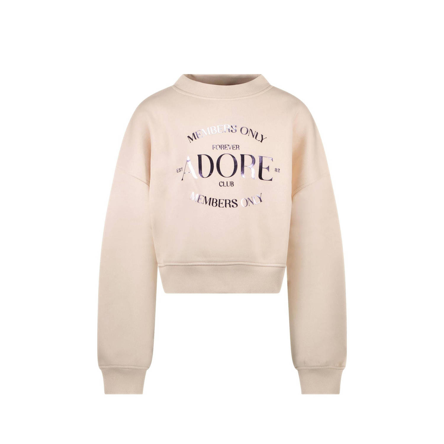 Cars sweater PAULA met printopdruk poederroze