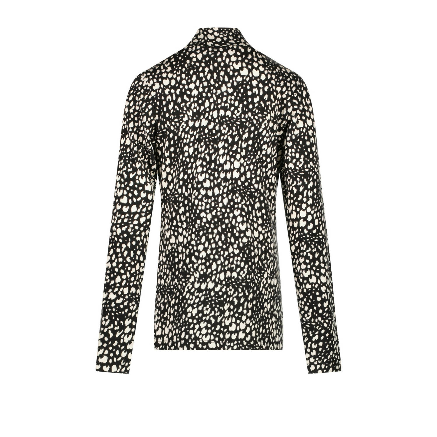 Cars longsleeve MARTINA met all over print zwart wit
