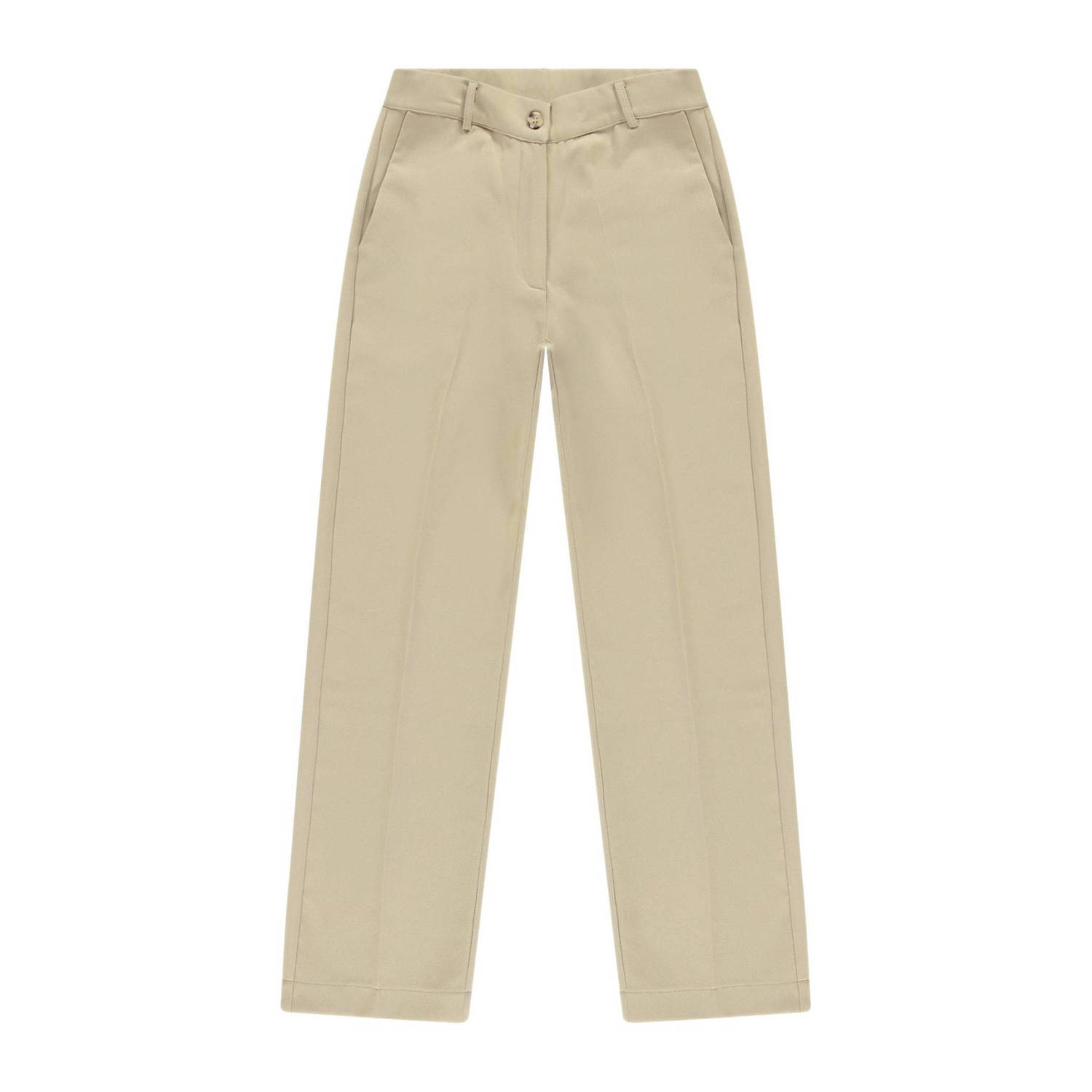 Cars regular fit broek RENATA lichtzand Beige Meisjes Polyester Effen 116