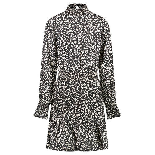 Cars jurk FLYAN met all over print zwart/wit afbeelding