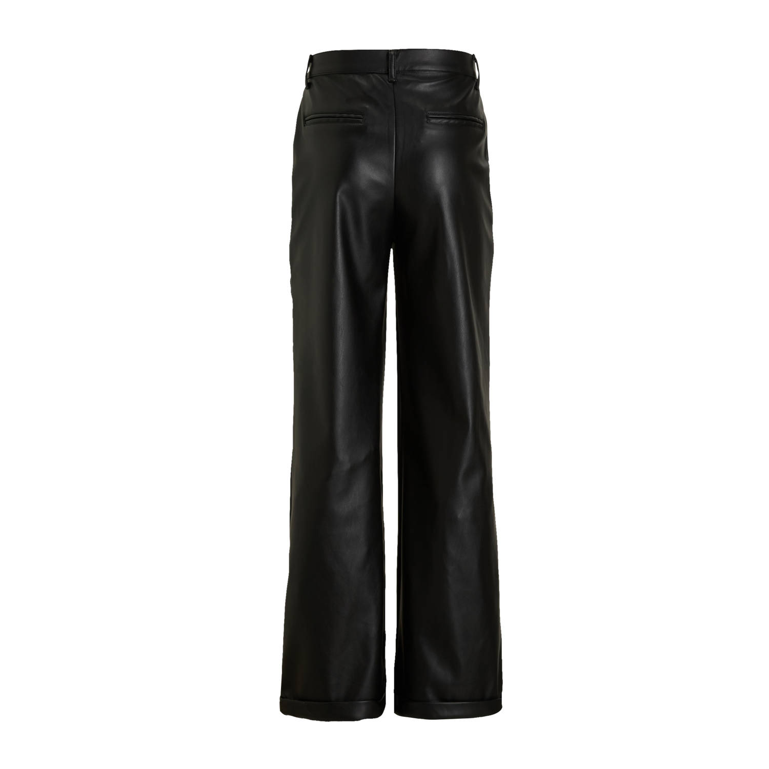 Cars imitatieleren regular fit broek INNESSY zwart