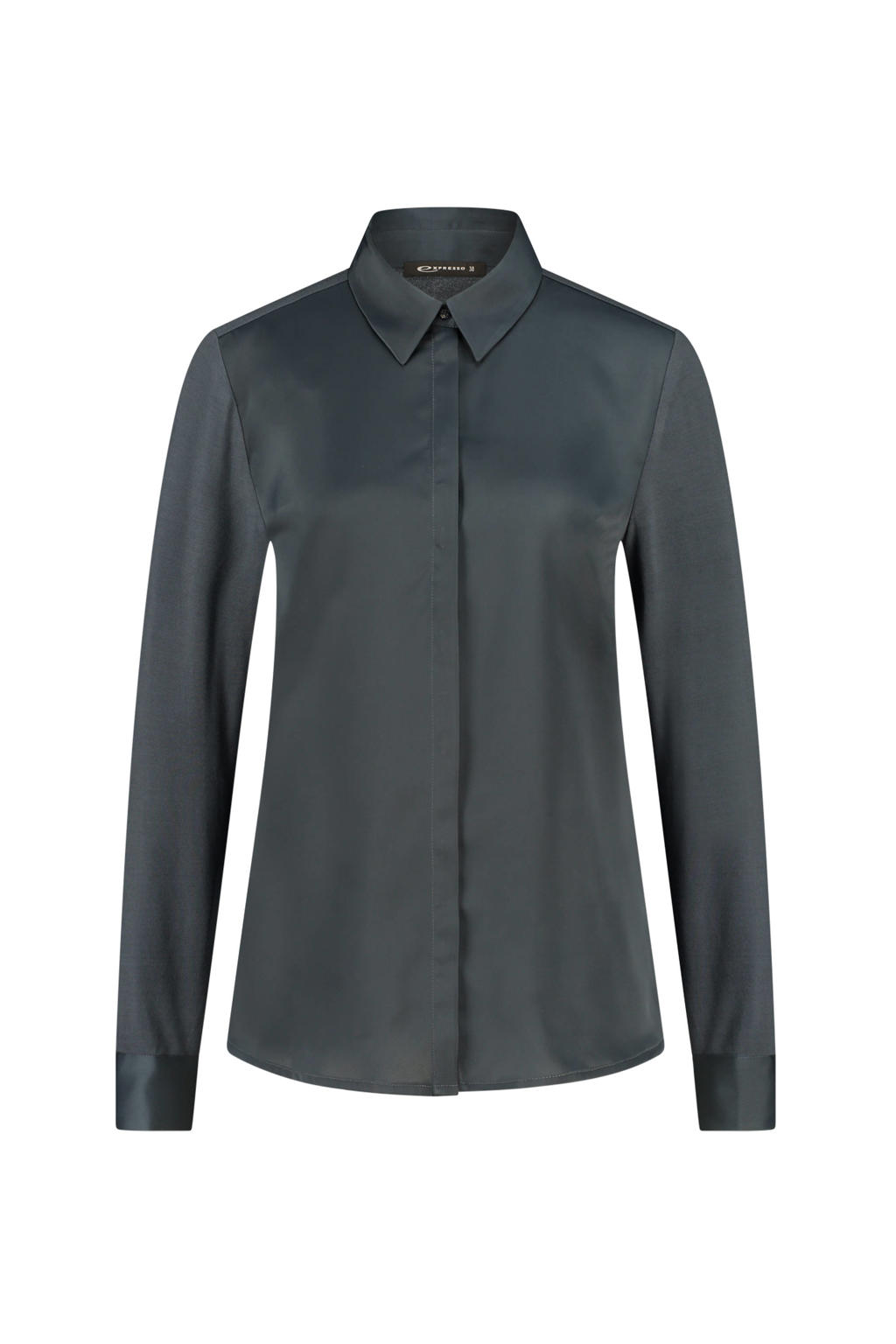 Effen vest met knoopsluiting, katoenmix zwart La Redoute Collections