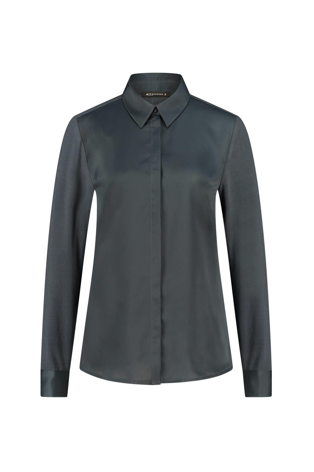 Effen vest met knoopsluiting, katoenmix zwart La Redoute Collections Effen vest met knoopsluiting, katoenmix zwart La Redoute Collections