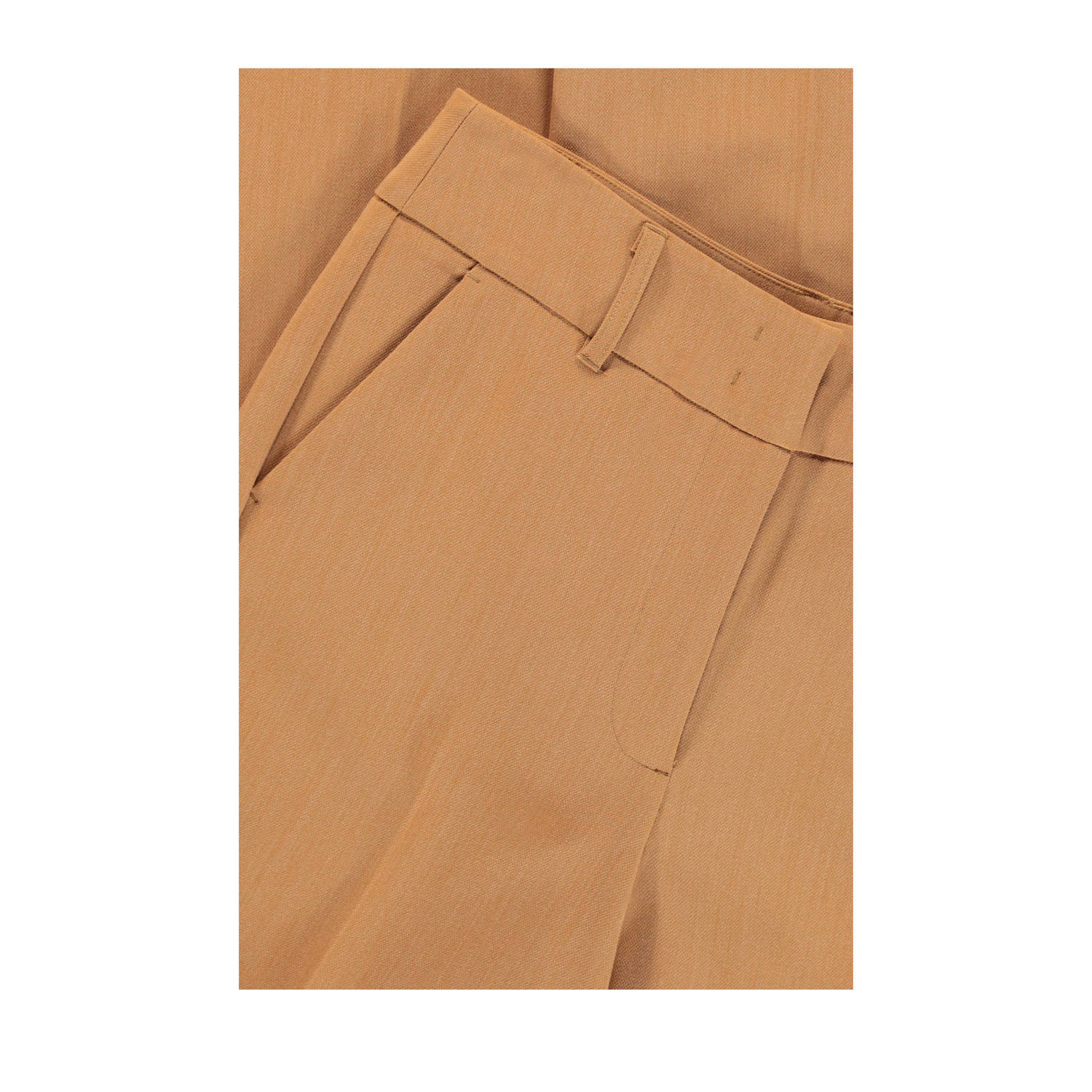 Expresso wide leg broek camel