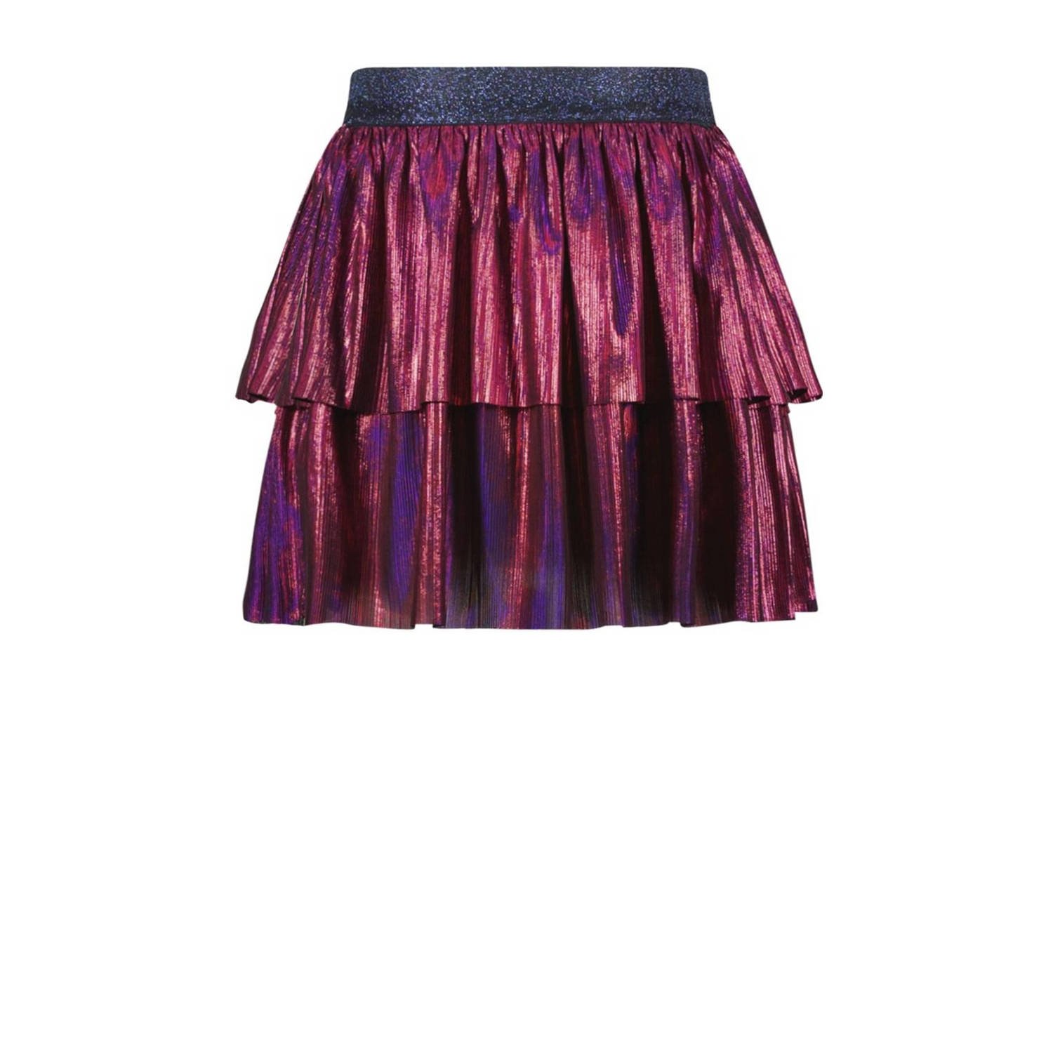B.Nosy midi rok roze