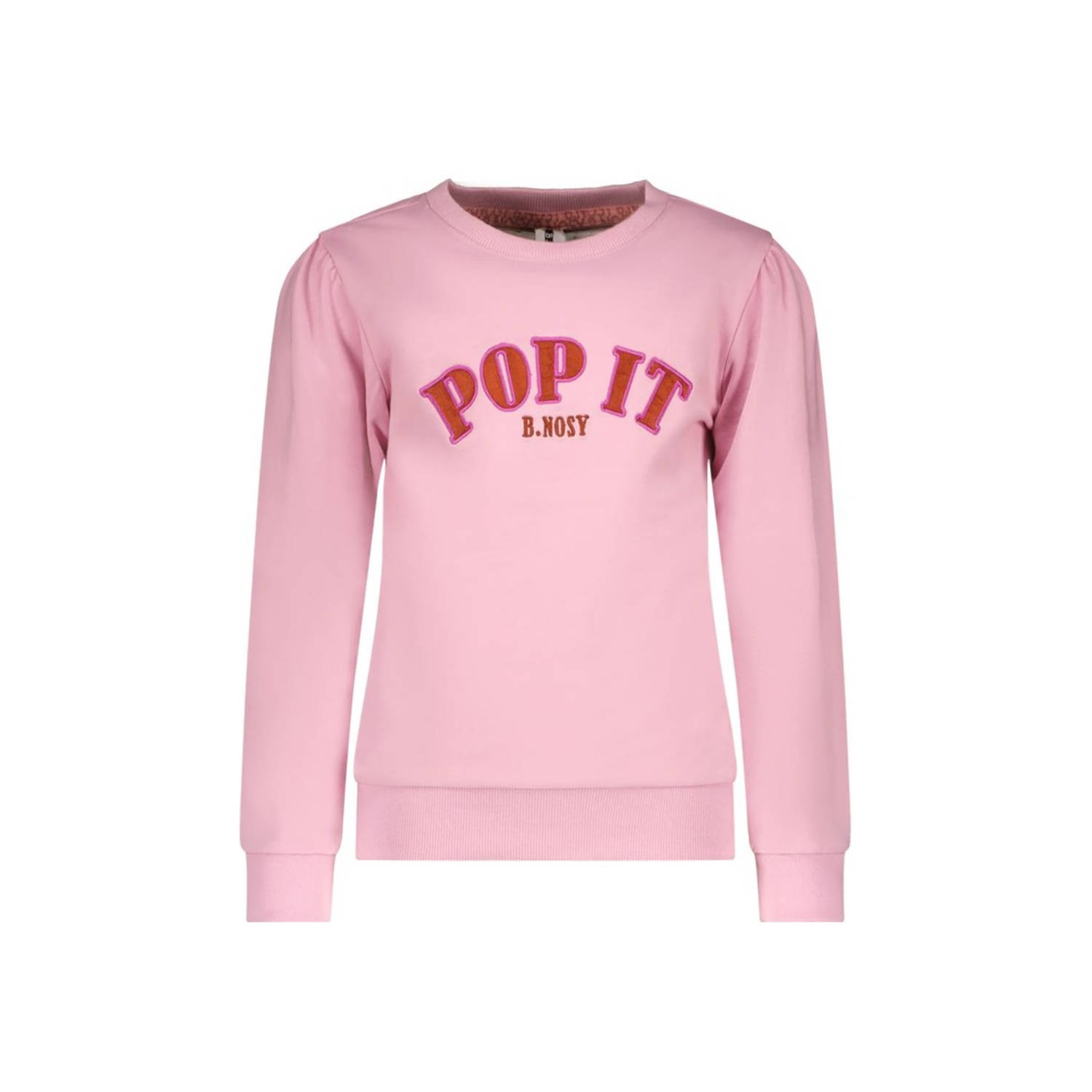 B.Nosy sweater Sophie met tekst zoetroze