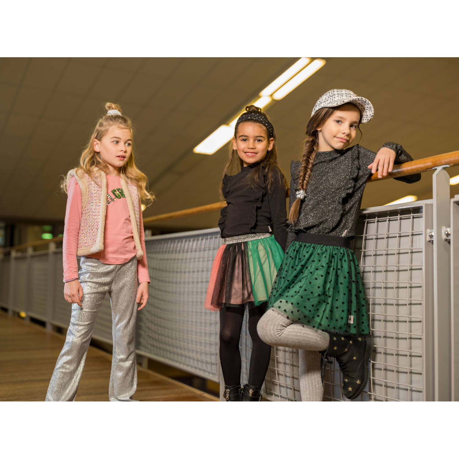 B.Nosy a-lijn rok groen