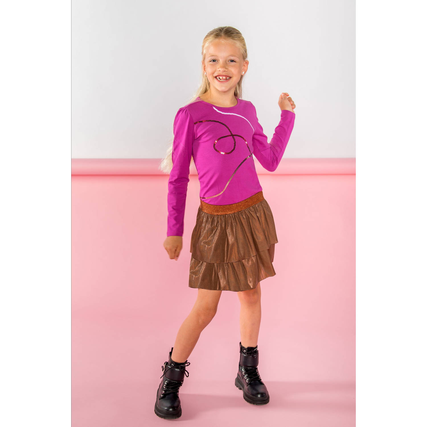 B.Nosy midi rok bruin