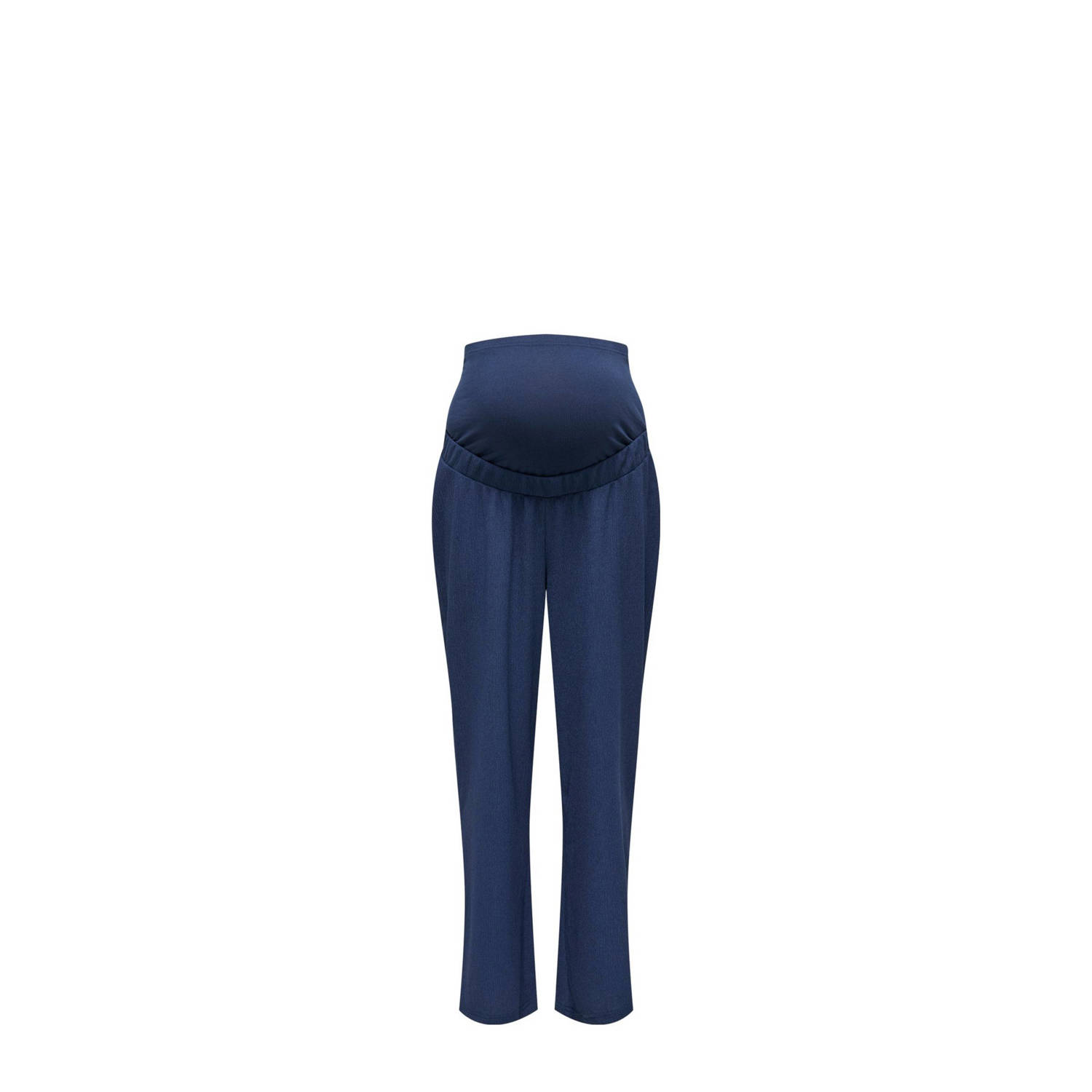 ONLY MATERNITY wide leg zwangerschapspantalon OLMNANCY donkerblauw