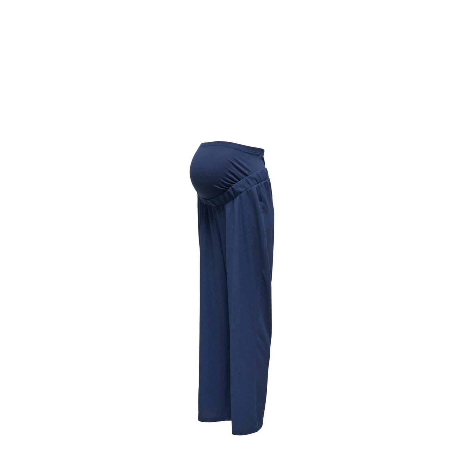 ONLY MATERNITY wide leg zwangerschapspantalon OLMNANCY donkerblauw
