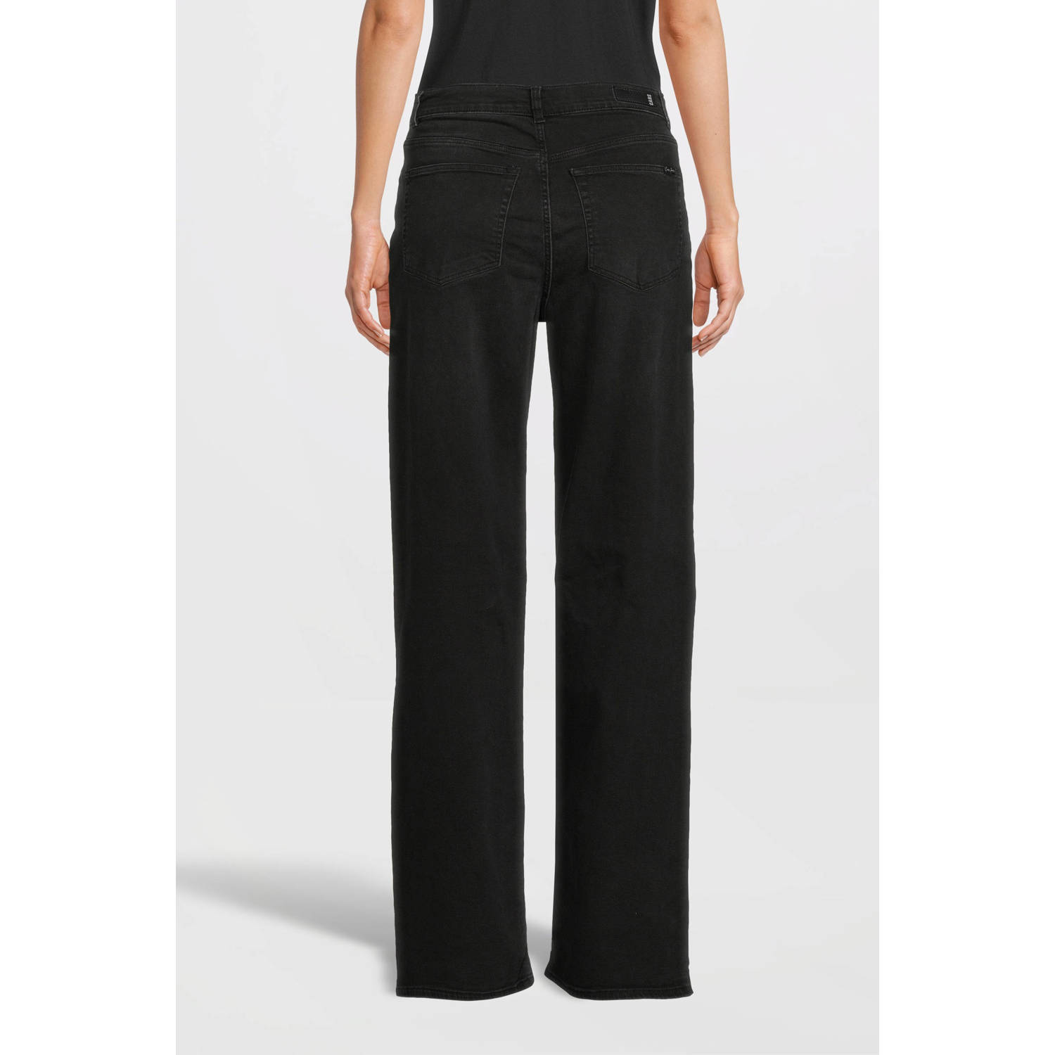 Cars wide leg jeans zwart