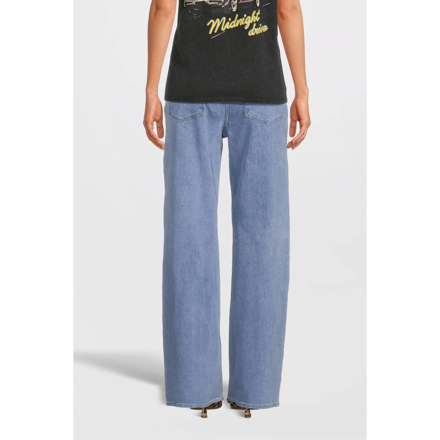 Cars wide leg jeans stonewashed