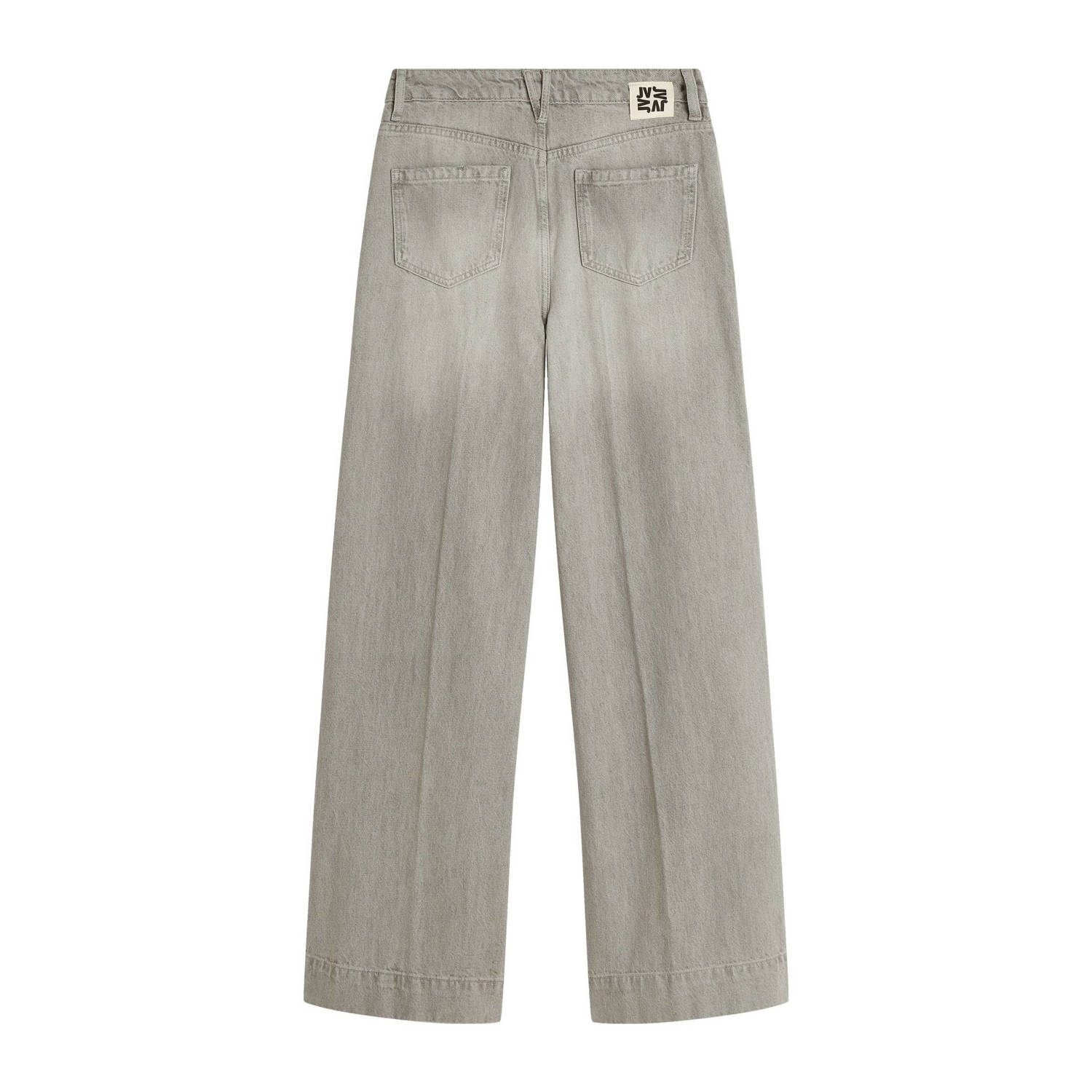 JOSH V ALINA wide leg long fitted light grey