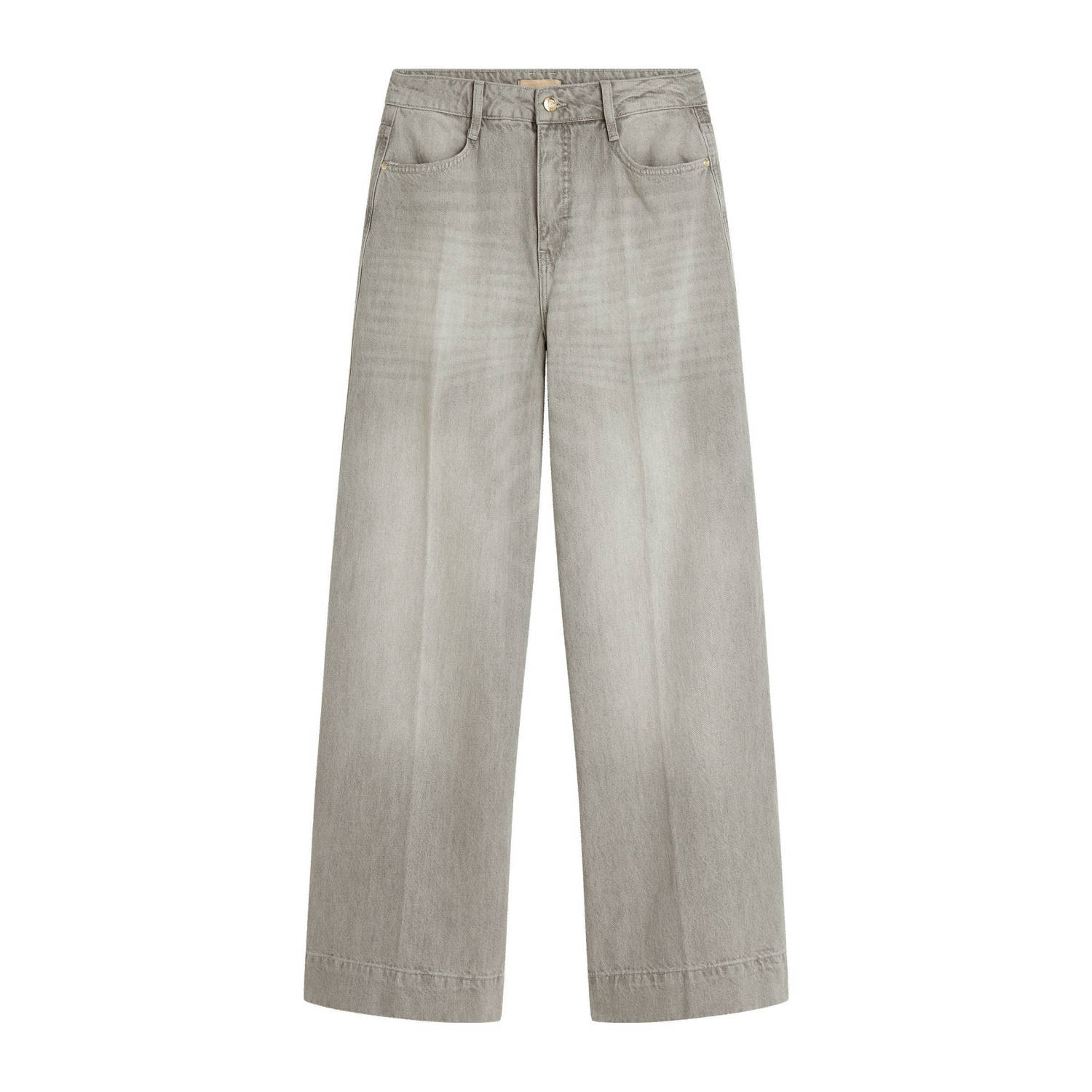 Josh V Grijze Straight Leg Jeans Alina Gray Dames