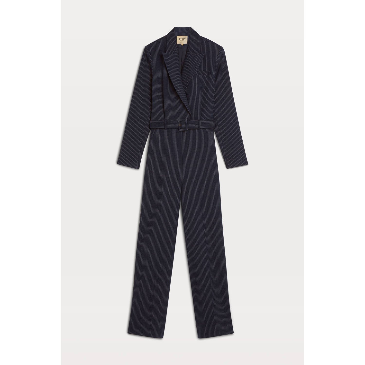 Josh V Stijlvolle Morris Jumpsuit in Marineblauw Blue Dames