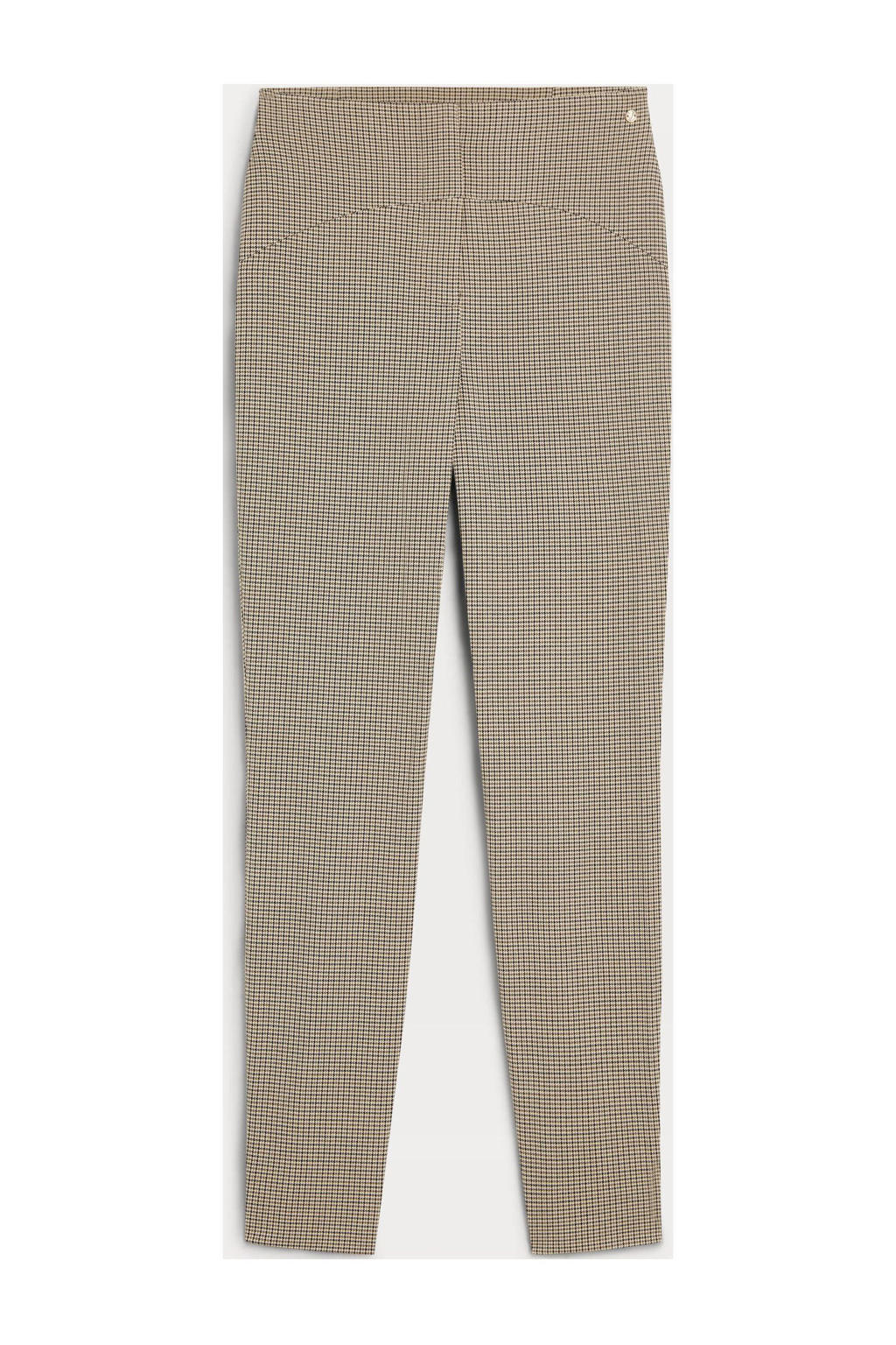 geruite broek high waist