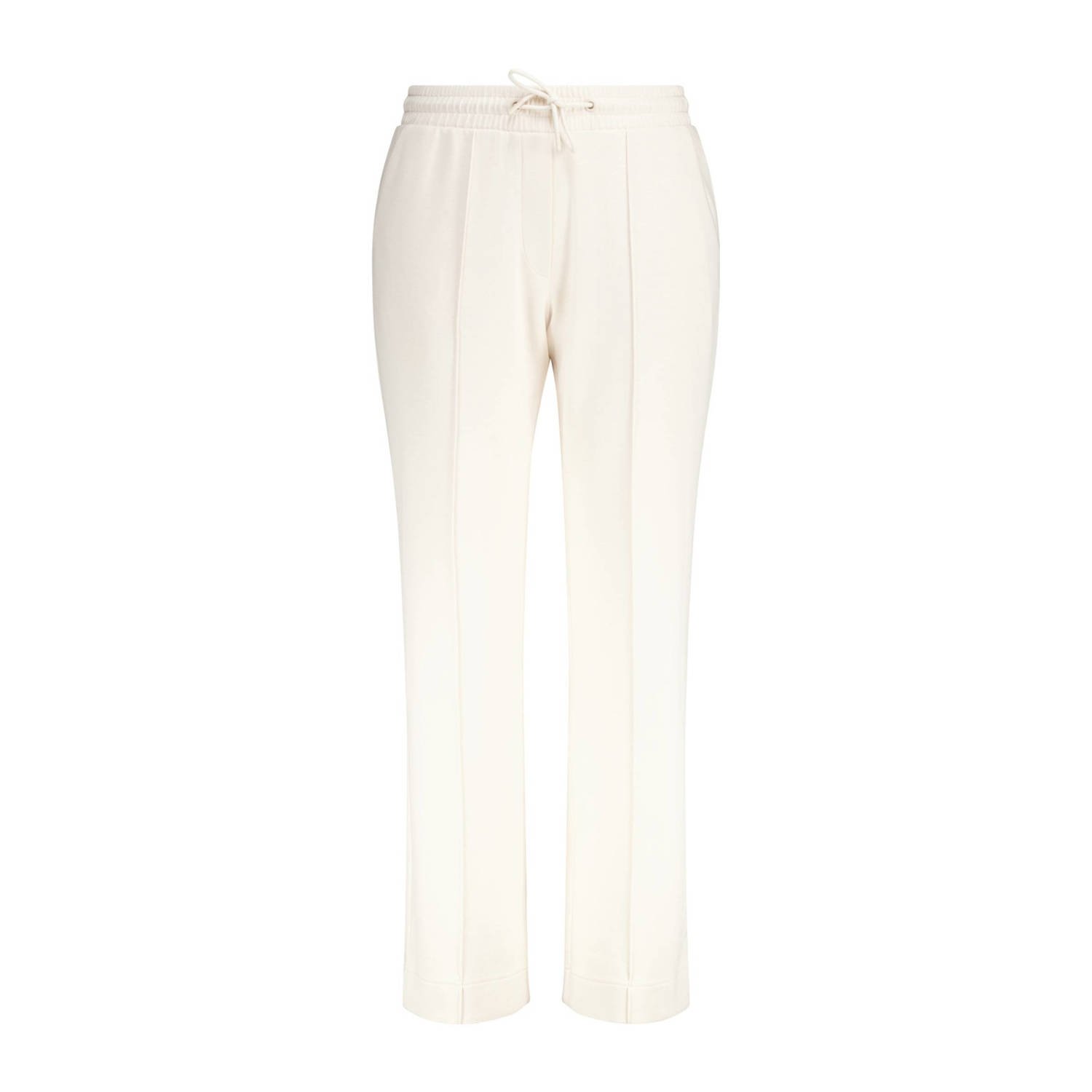 MS Mode regular fit broek crème