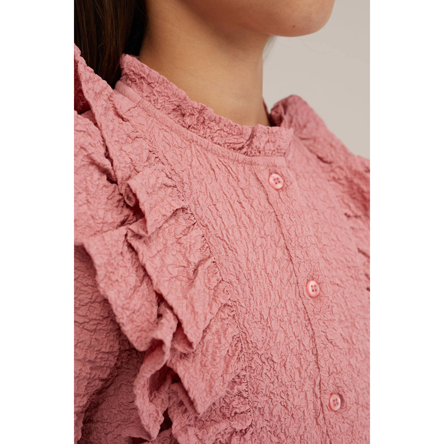 WE Fashion blouse roze