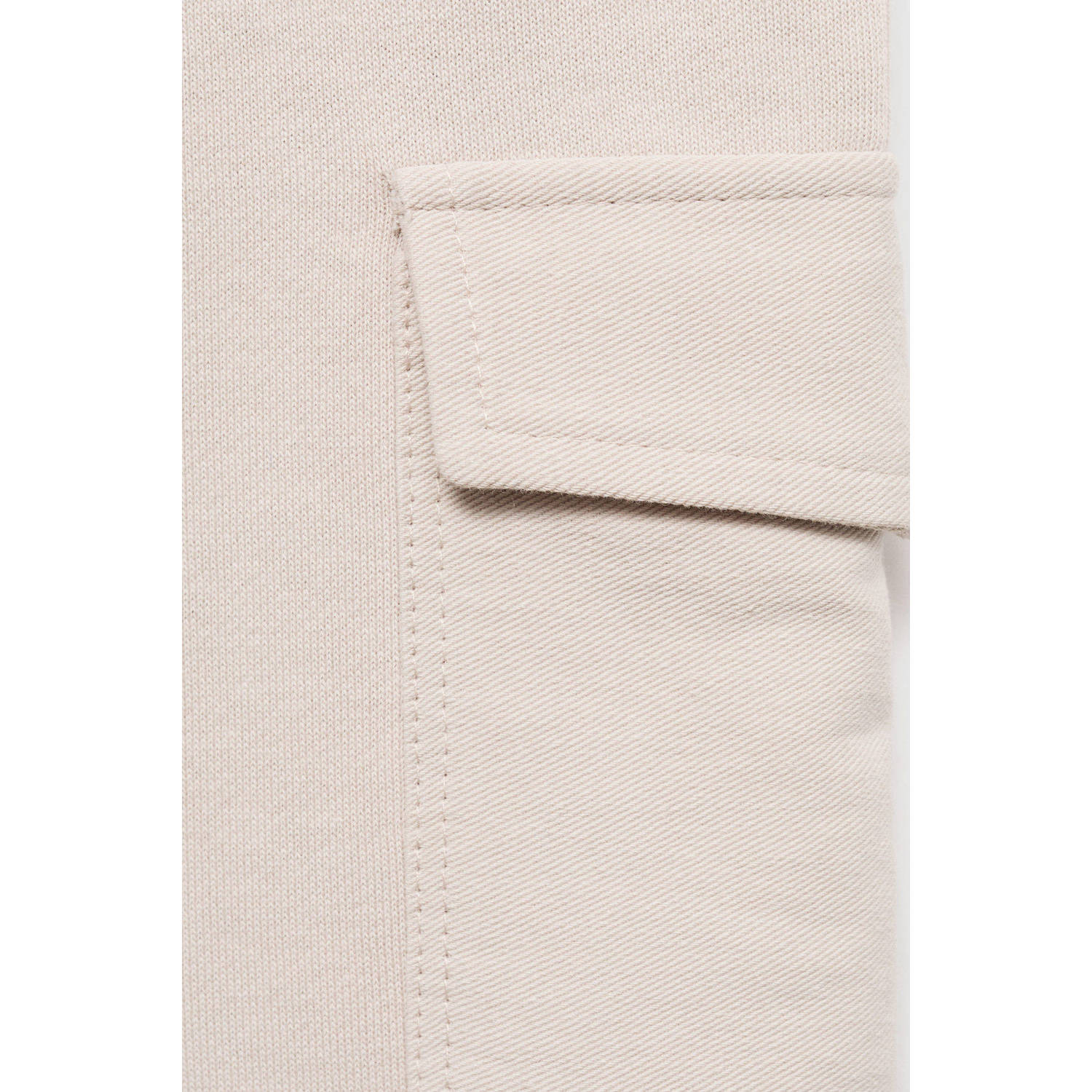 Mango Kids joggingbroek lichtzand