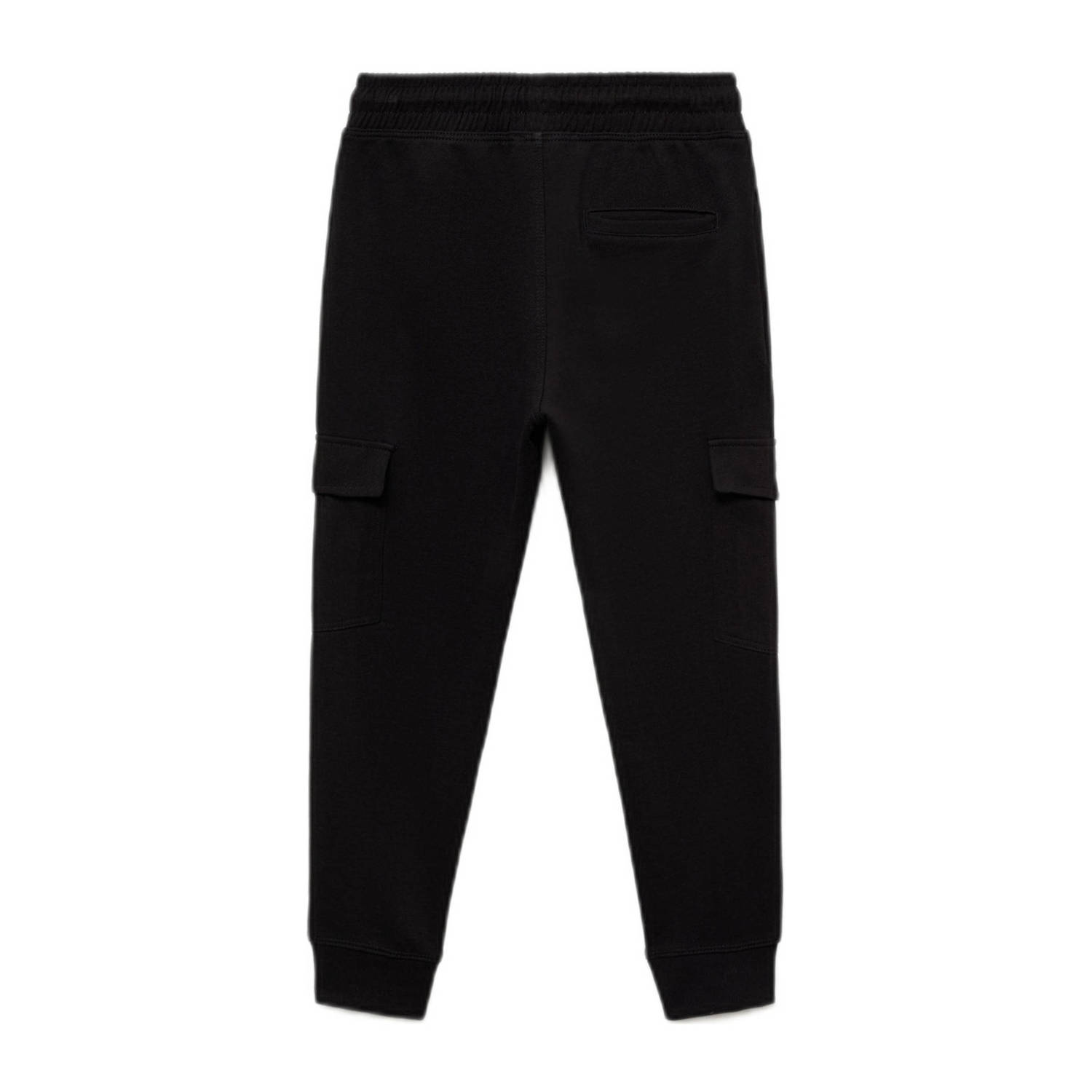 Mango Kids joggingbroek zwart