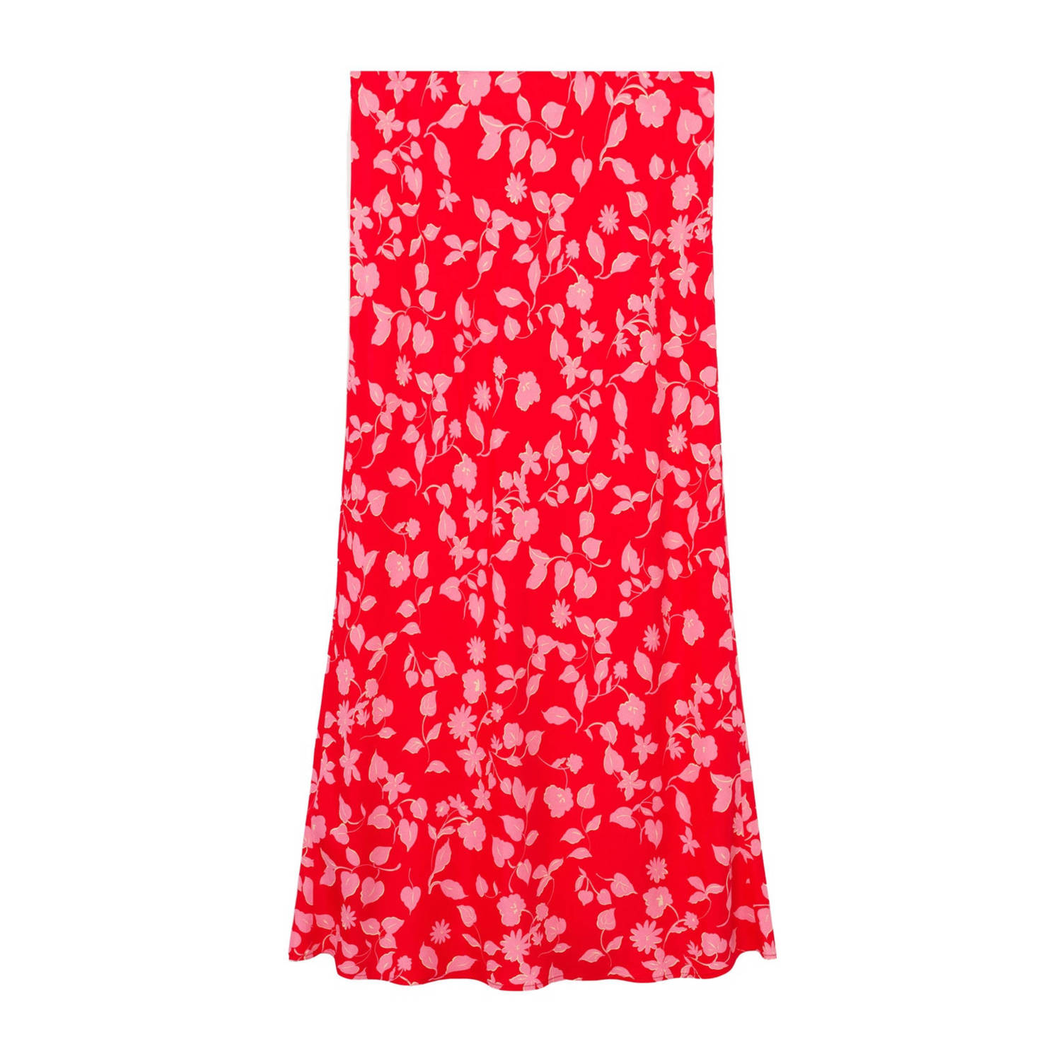 Mango midi rok rood