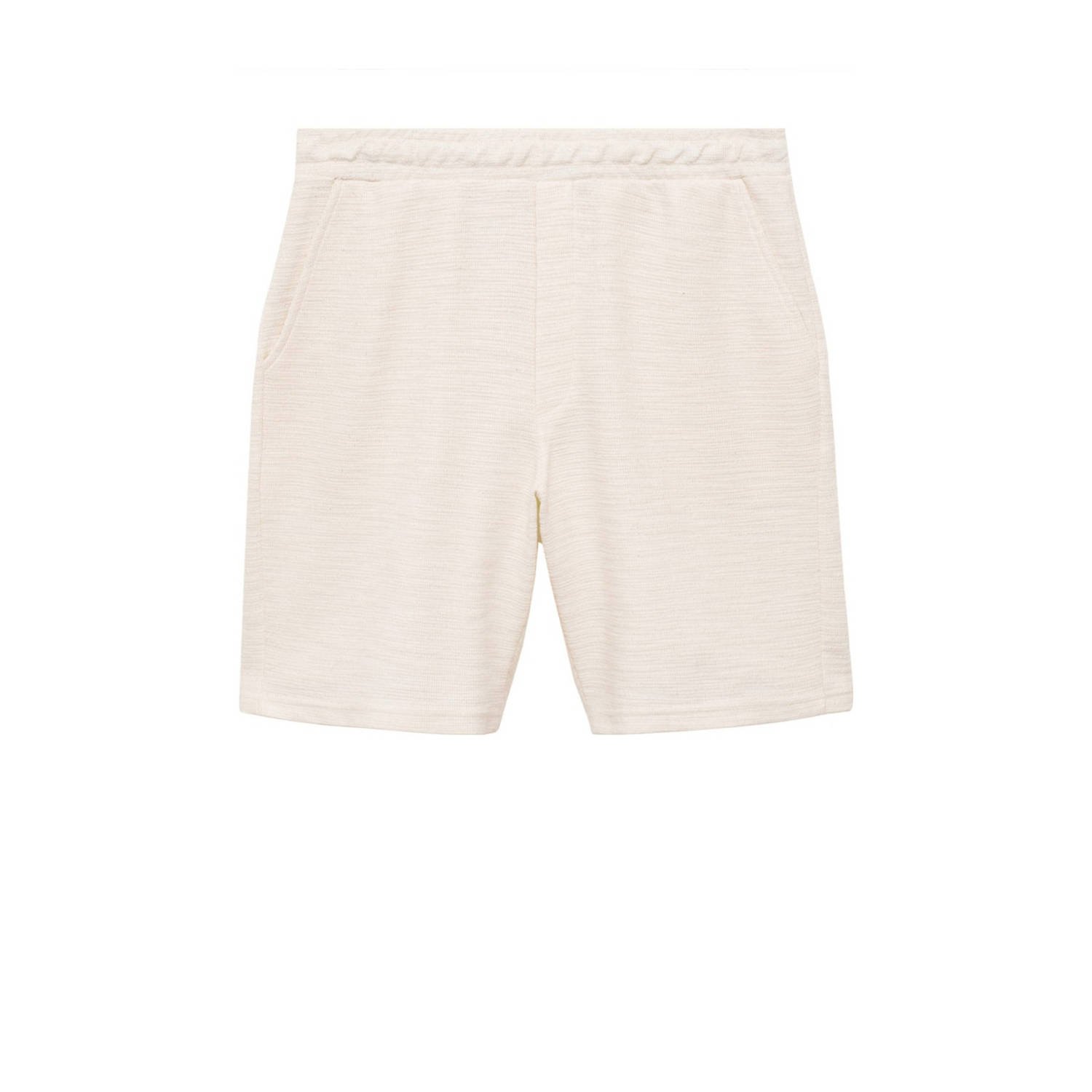 Mango Man regular fit short lichtbeige