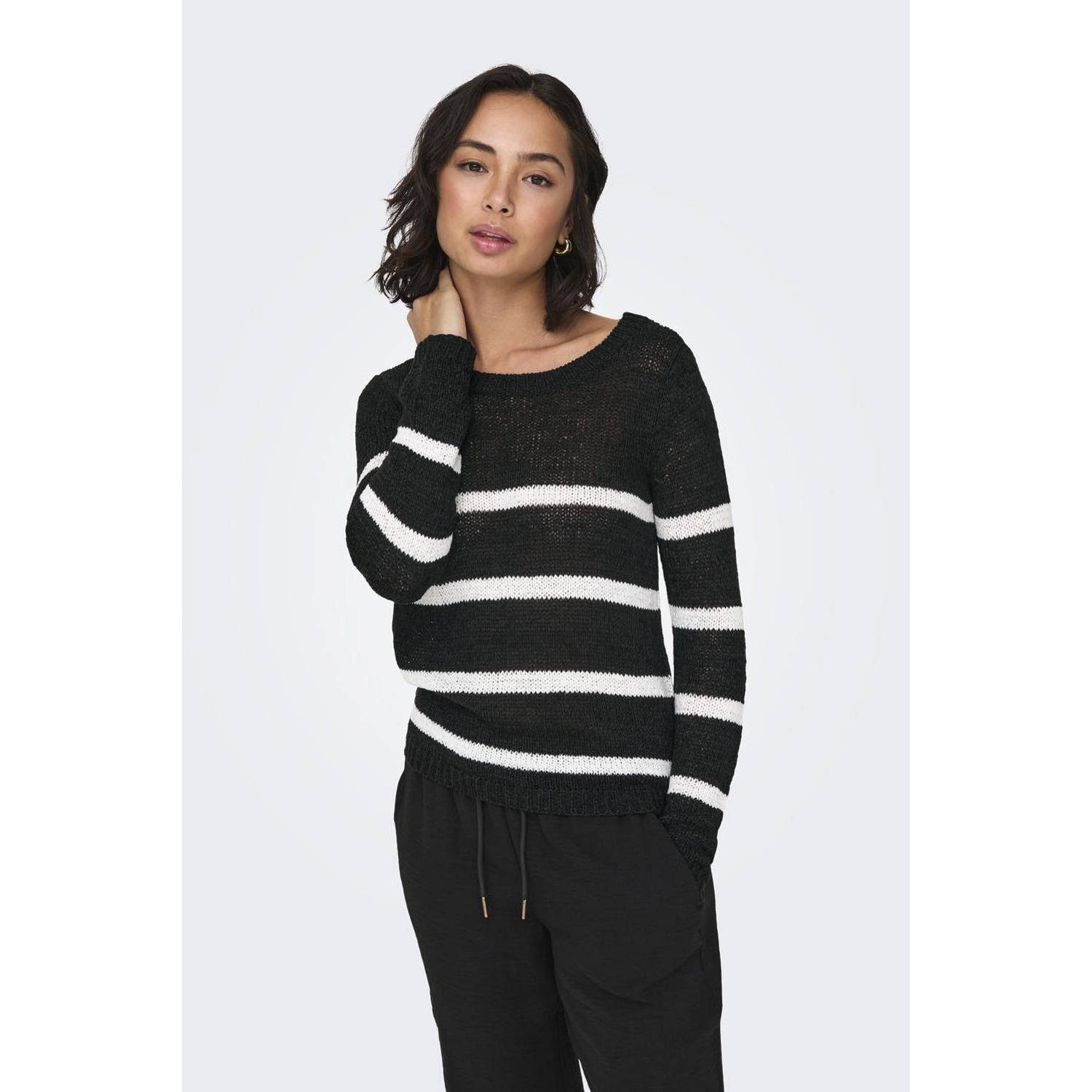 Only Gebreide trui ONLGEENA XO L S PULLOVER KNT NOOS