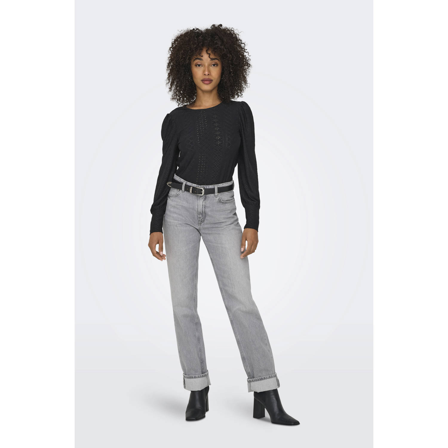 ONLY top ONLSANDRA zwart