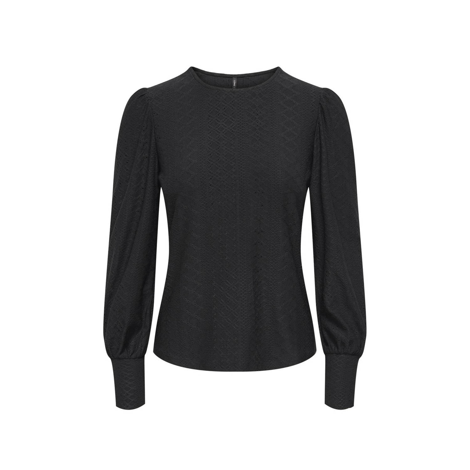 ONLY top ONLSANDRA zwart