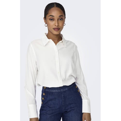 ONLY blouse ONLBERIT wit afbeelding