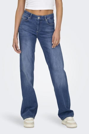 straight leg jeans ONLBLUSH medium blue denim