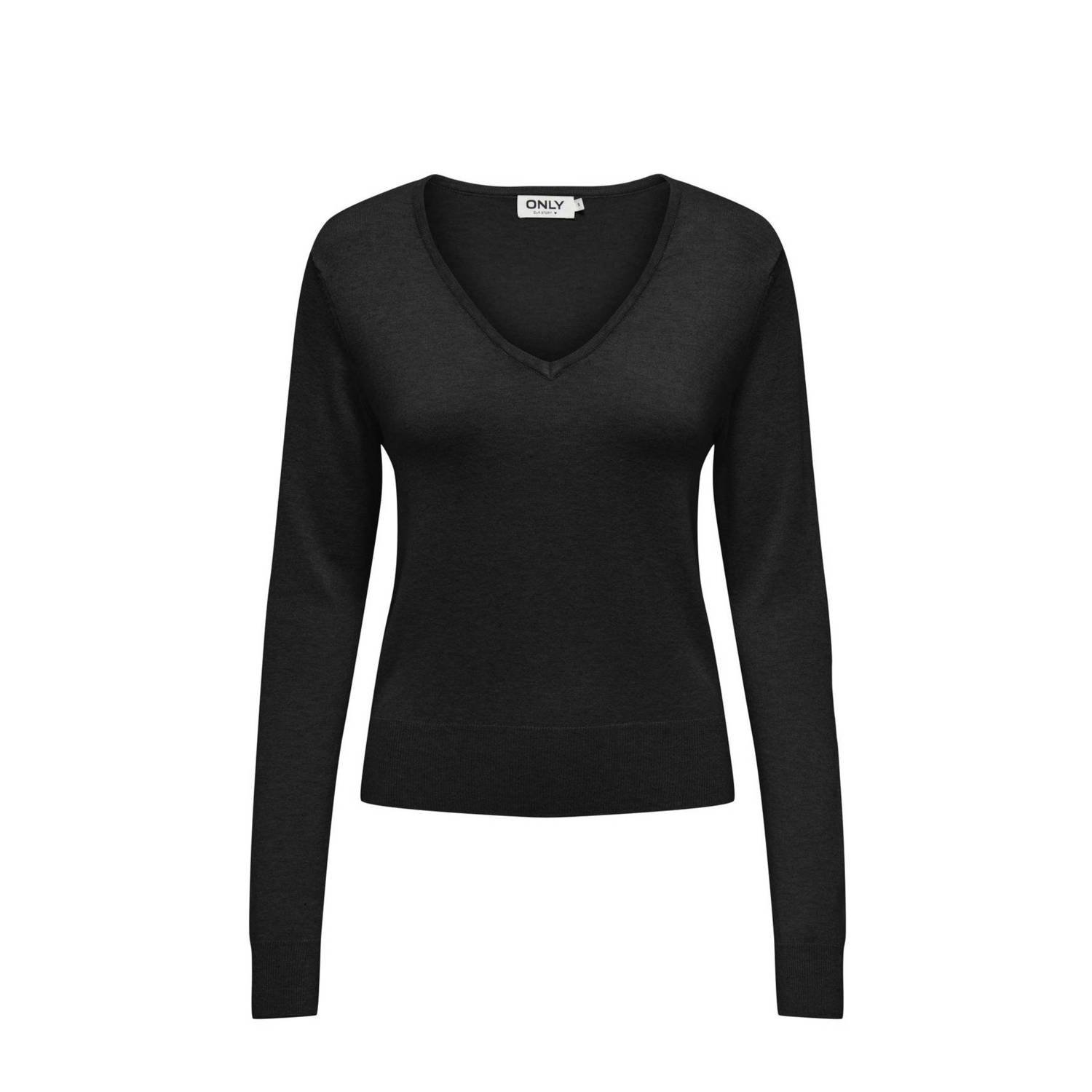 Only Gebreide trui ONLVENICE LIFE LS VNECK PULLOVER KNT NCA