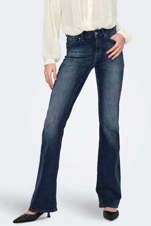 flared jeans ONLBLUSH dark blue denim