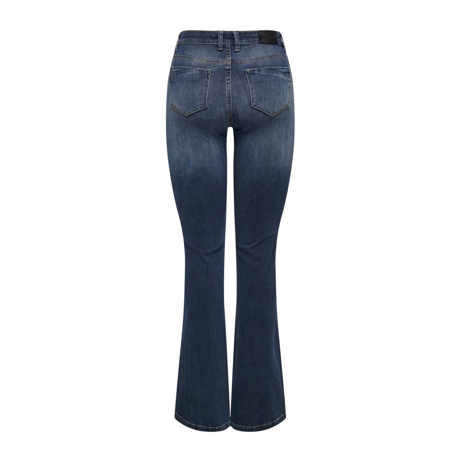 ONLY flared jeans ONLBLUSH dark blue denim