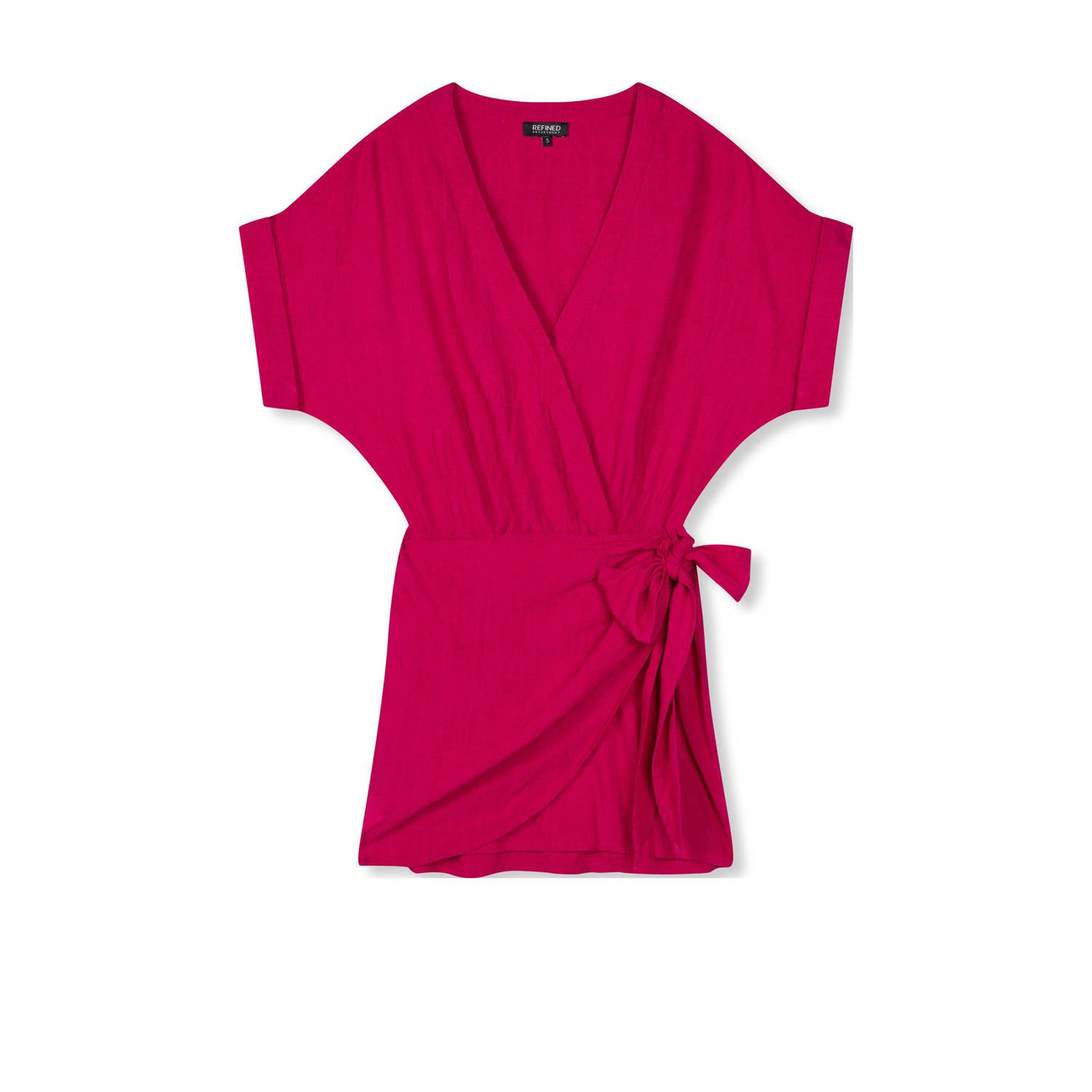 Refined Department x Vedder & Vedder jurk Seree fuchsia