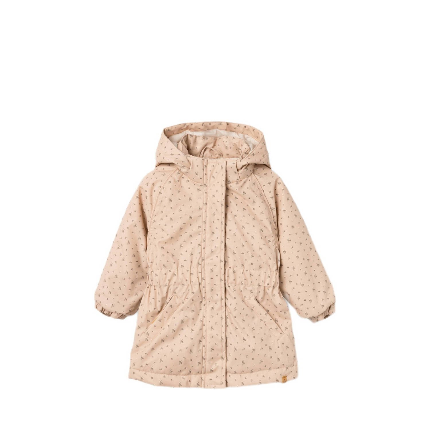 LIL' ATELIER Meisjes Jassen Nmfgerda Padded Long Jacket Aop Fo Lil Blush