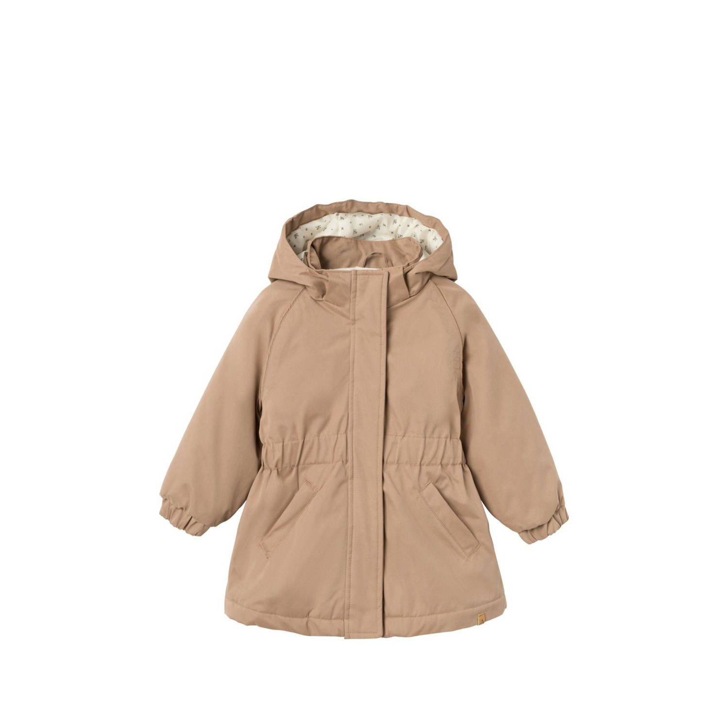 LIL' ATELIER MINI winterjas NMFGERDA beige