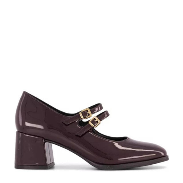 Graceland lak pumps bordeaux kopen? Morgen in huis wehkamp