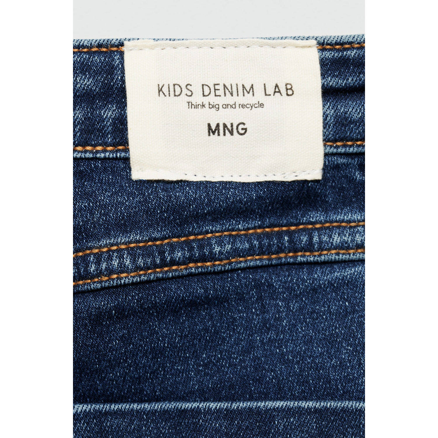Mango Kids flared jeans donkerblauw
