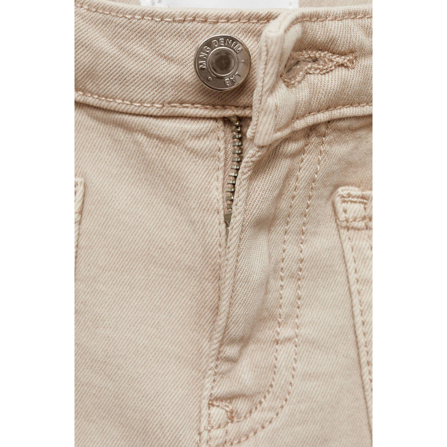 Mango Kids flared jeans lichtbruin