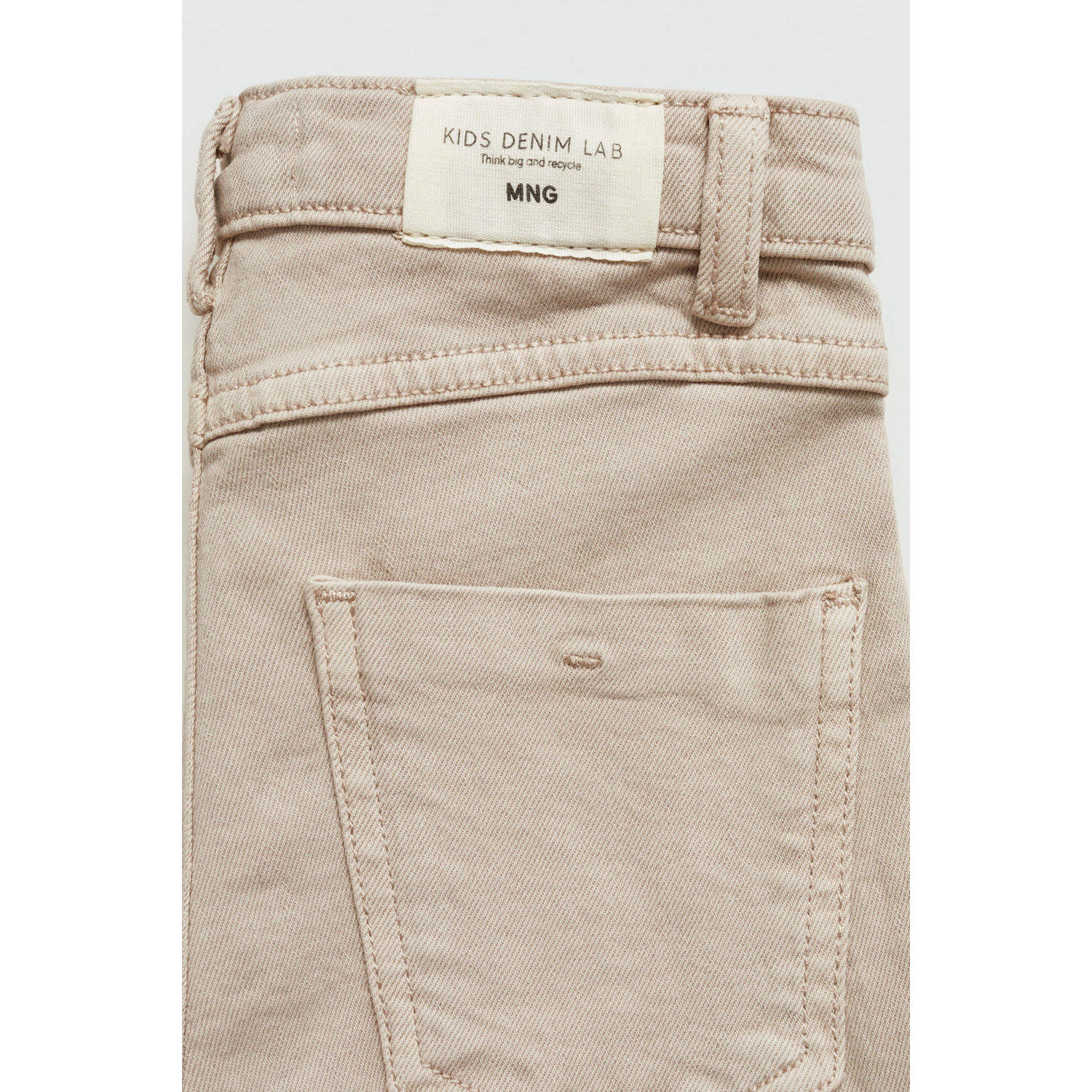 Mango Kids flared jeans lichtbruin