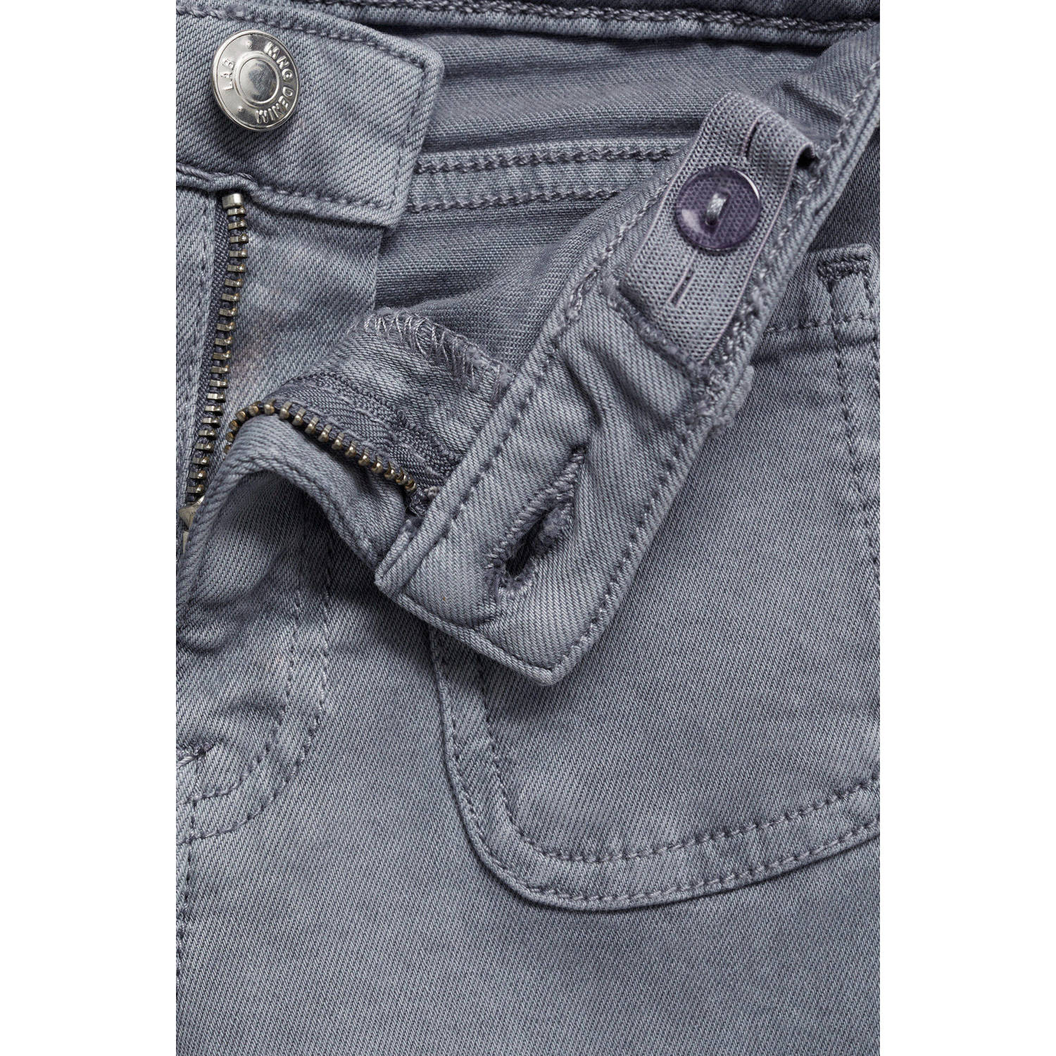 Mango Kids flared jeans middenblauw