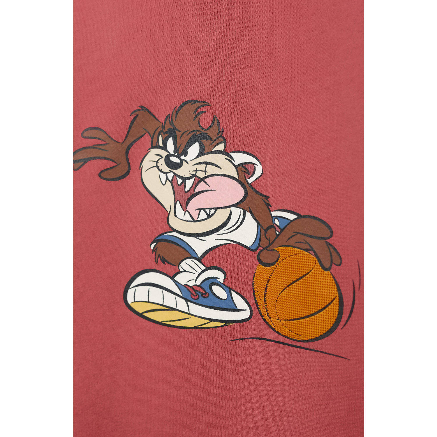Mango Kids Tweety Looney Tunes sweater met printopdruk lichtrood