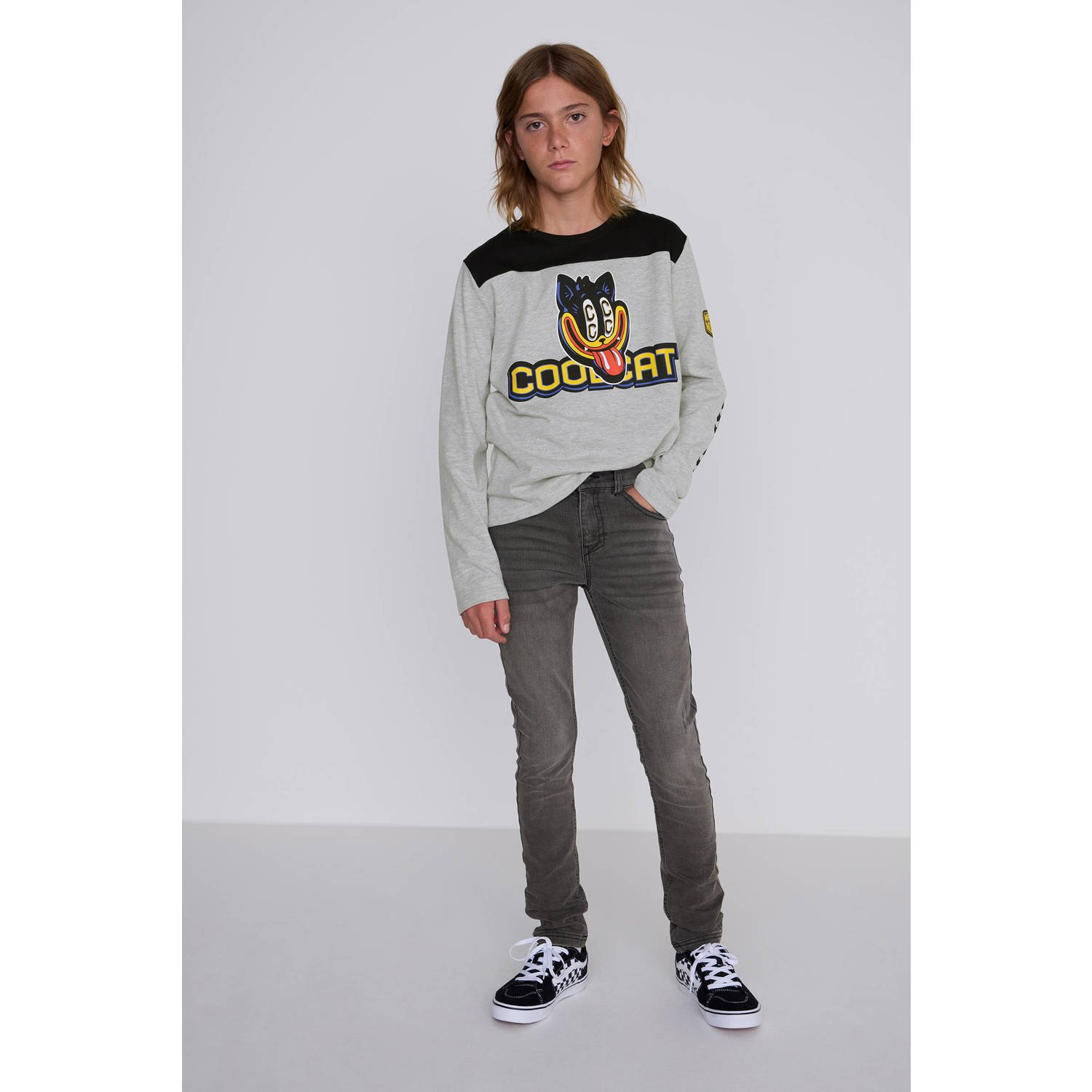 Coolcat Skinny Jeans Dexx Grijs