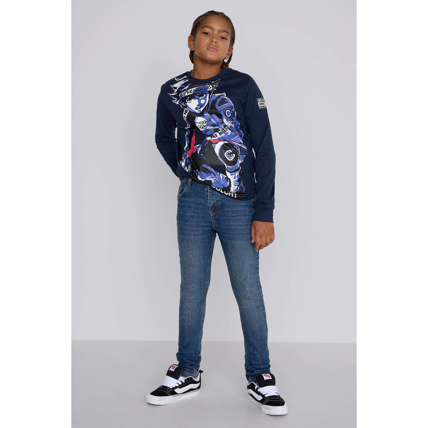Coolcat Skinny Jeans Dexx Blauw