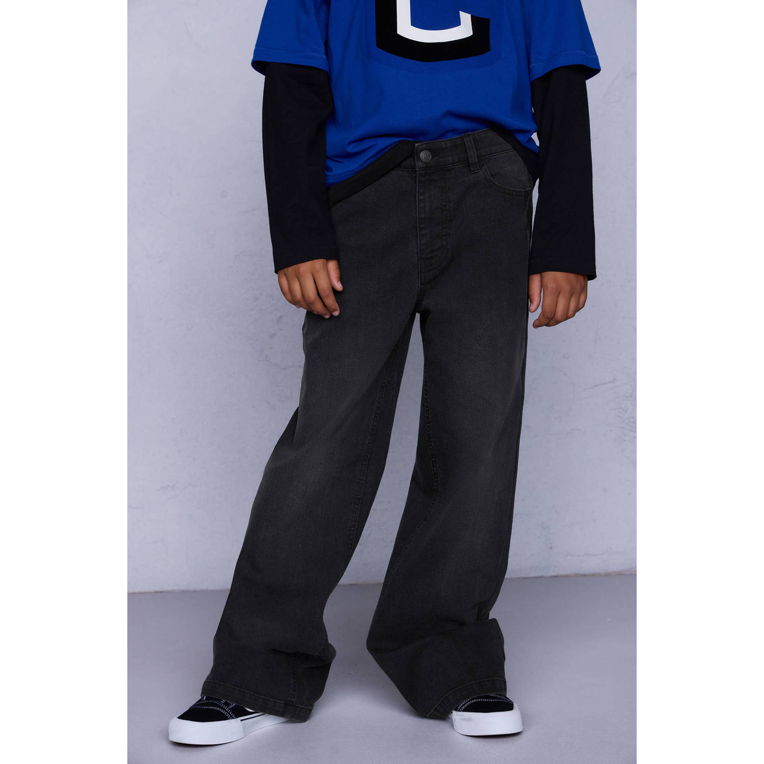 Coolcat Wide Leg Jeans Dominic Zwart